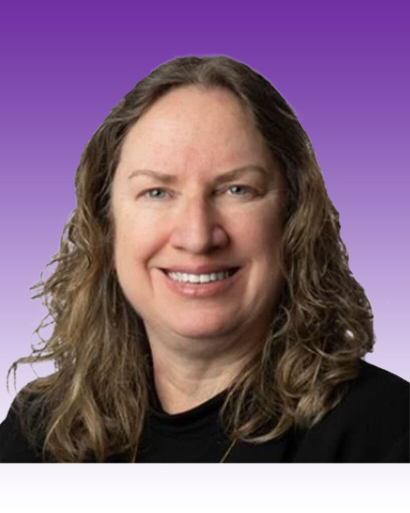 Geraldine headshot (purple)