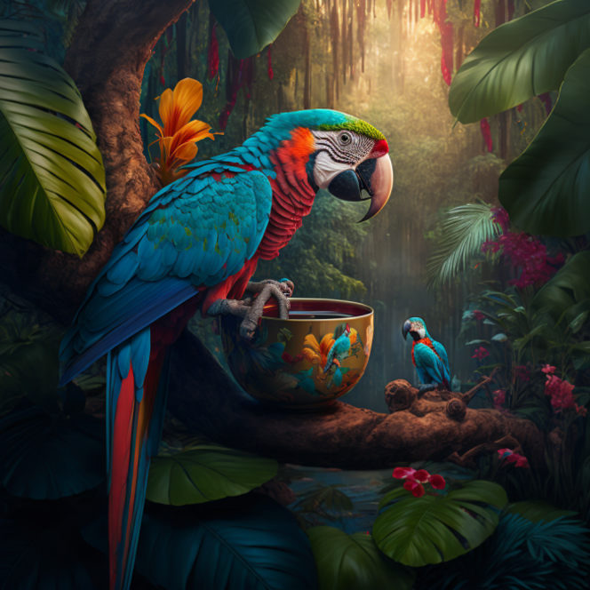 Macaw Parrot